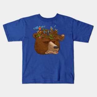 Mr Bear's Nature Hat 2017 Kids T-Shirt